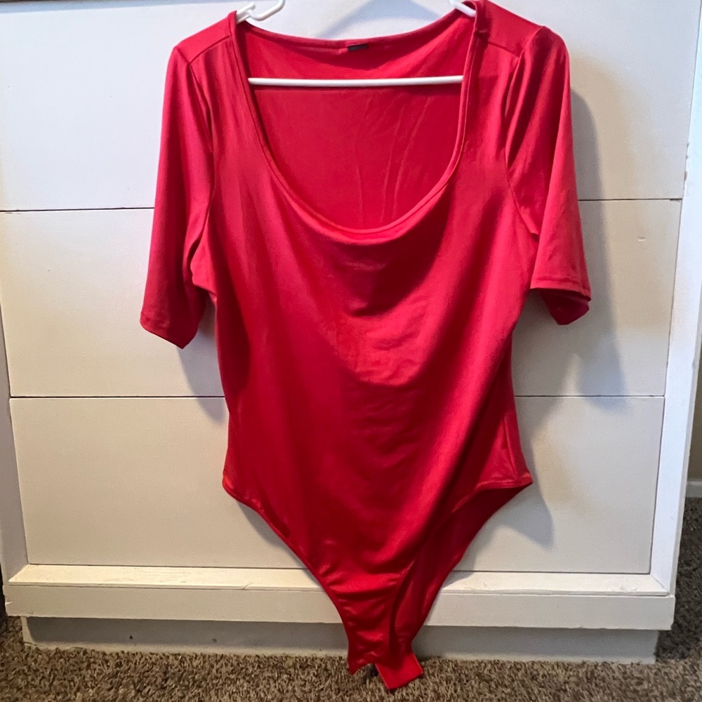 Red bodysuit